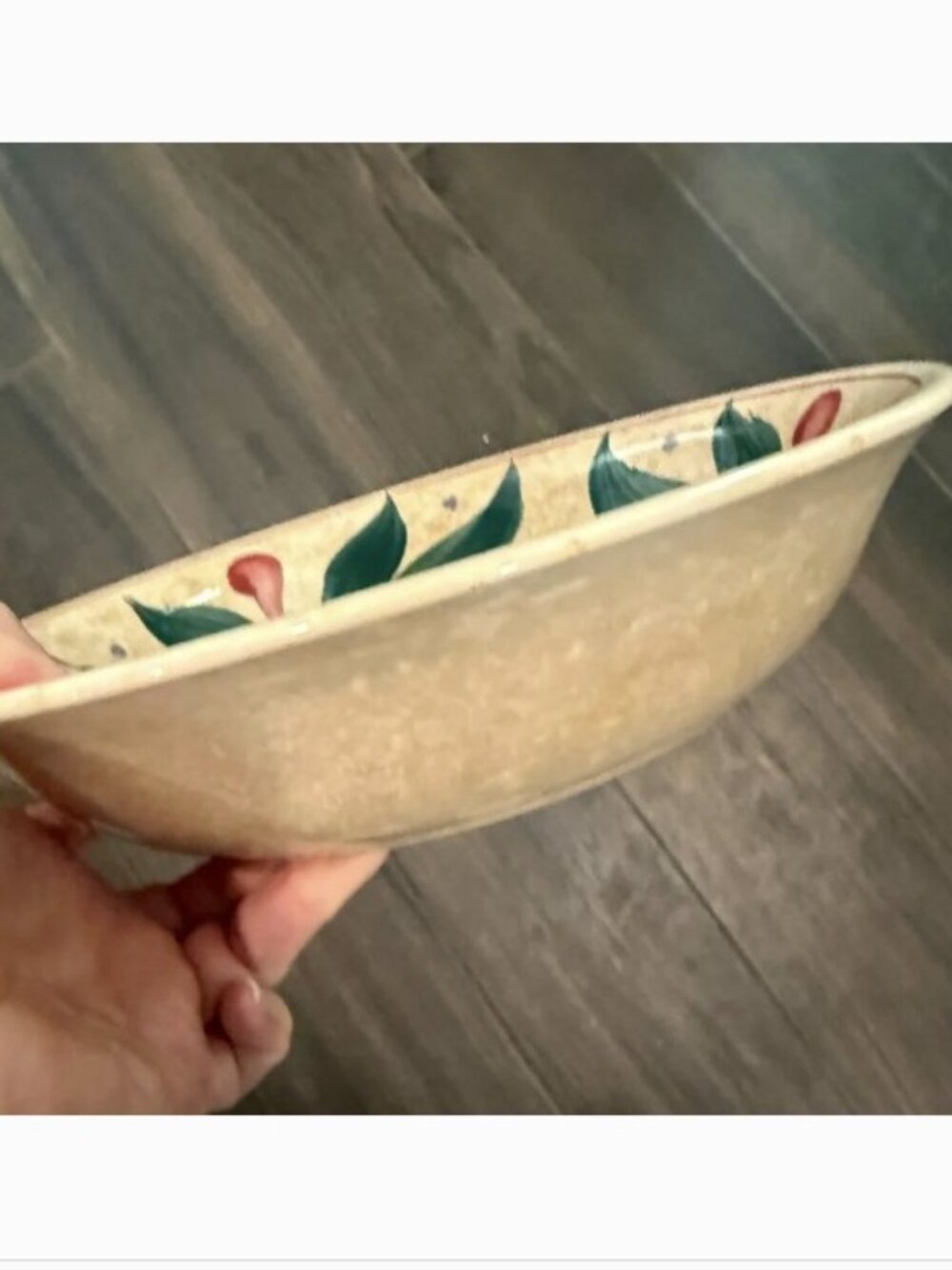 MCM Ironstone Ware Vintage S.S. Crown Japan Ovenproof Ceramic Bowl Floral '60s - Picture 4 of 5